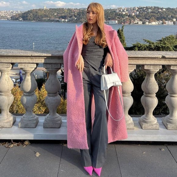 BLOGGER'S FAVE! Zara Corset Dark Gray NWT - Picture 11 of 17